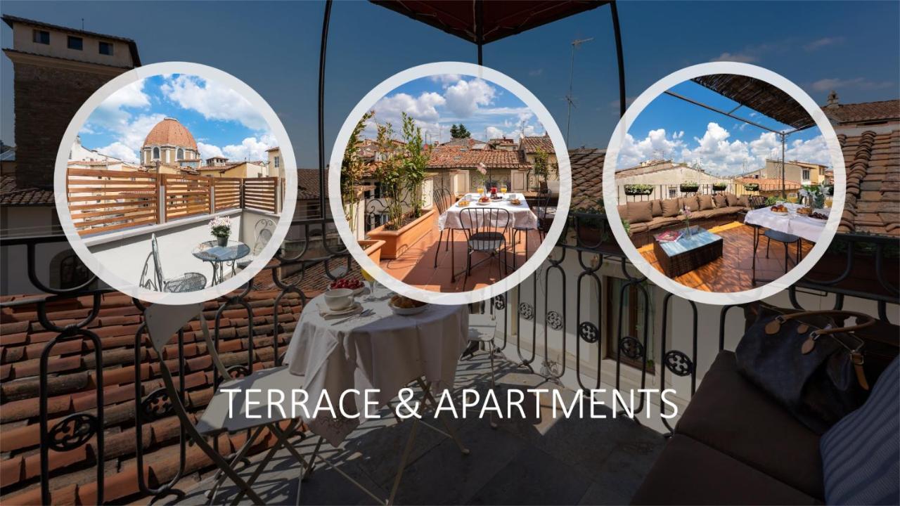 Terrace Apt In Piazza Strozzi-Center Of Флоренция Экстерьер фото
